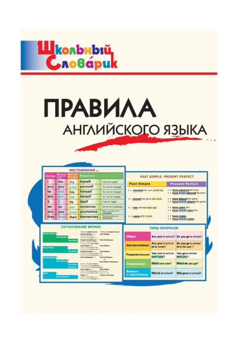 Book Rules of the English language. Primary School