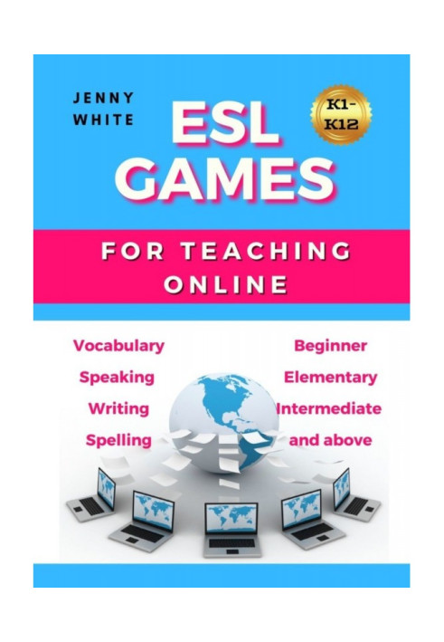 Книга ESL ІГРИ. ДЛЯ НАВЧАННЯ ОНЛАЙН