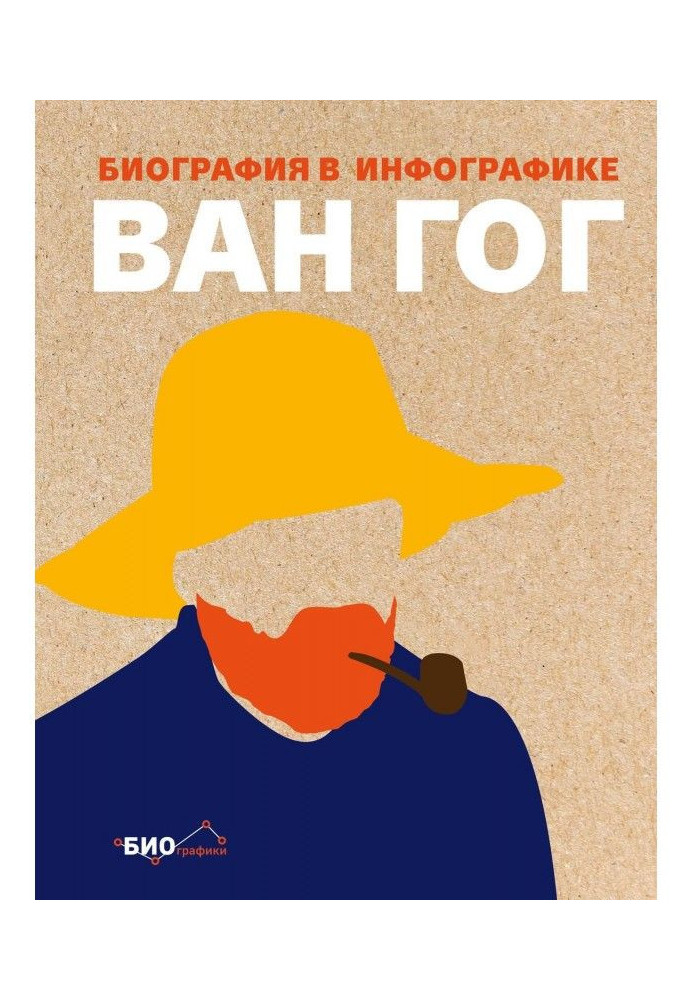 Book Van Gogh. Biography in infographic