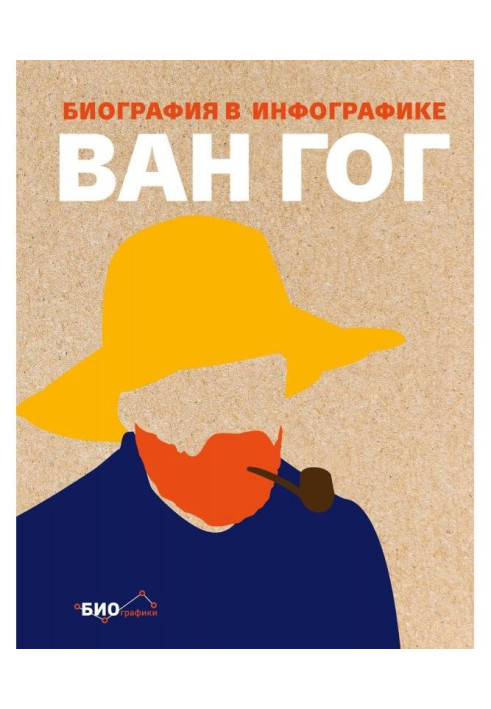 Book Van Gogh. Biography in infographic