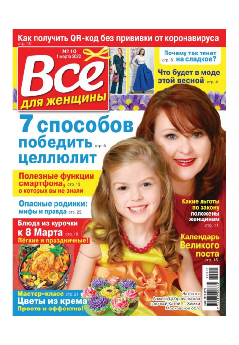 Книга Все для жінки №10/2022