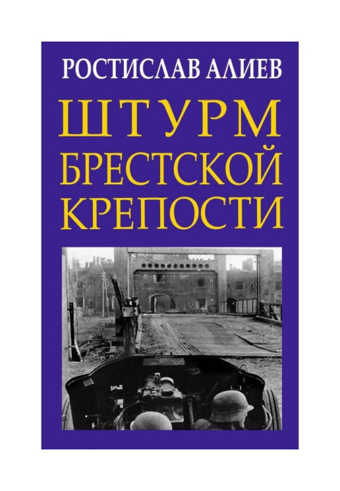 Книга Штурм Брестской крепости