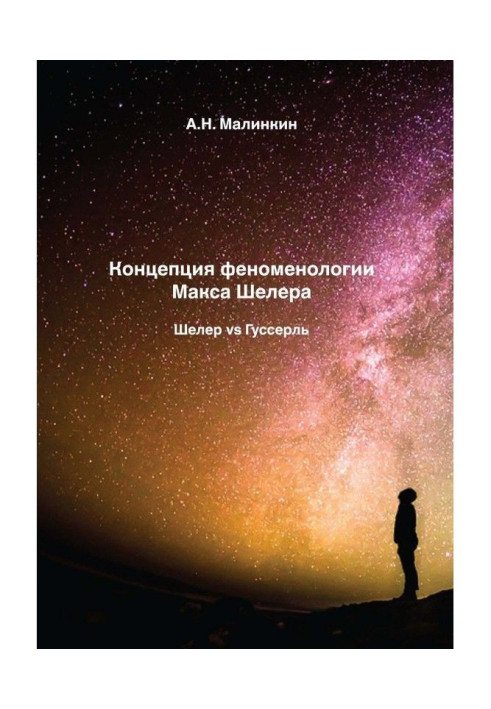 Книга Концепция феноменологии Макса Шелера. Шелер vs Гуссерль
