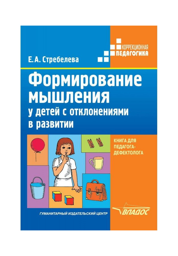 Book Formation of thinking in children with developmental disabilities. A book for a teacher-defectologist