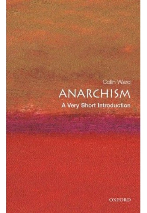 Book Anarchism: A Very Short Introduction