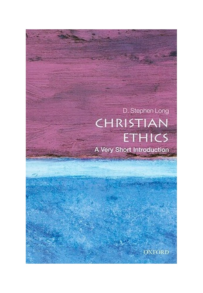 Book Christian Ethics: A Very Short Introduction