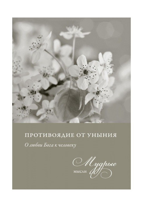 Book Antidote from dejection. About love of God to the man. Wise ideas