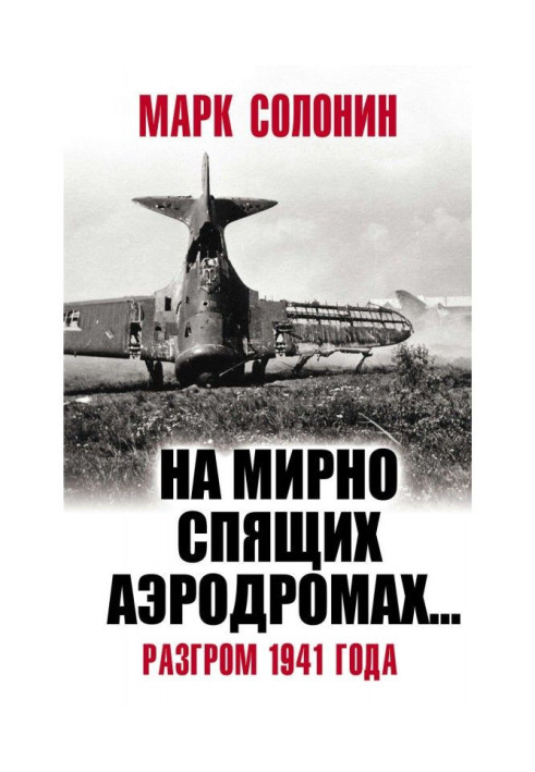 Книга "На мирно сплячих аеродромах". Розгром 1941 року