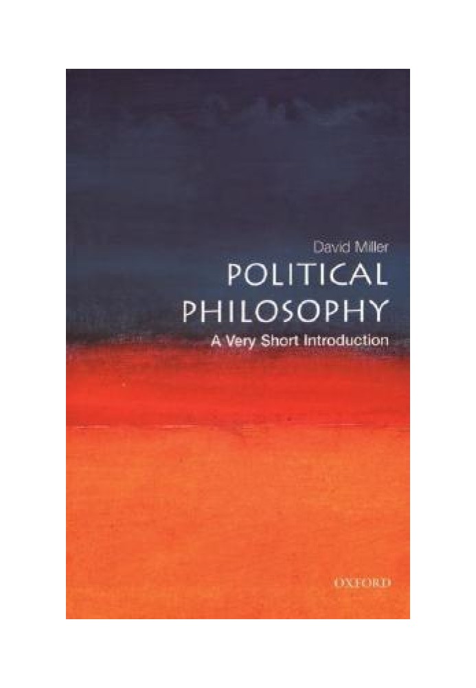 Book Political Philosophy: A Very Short Introduction