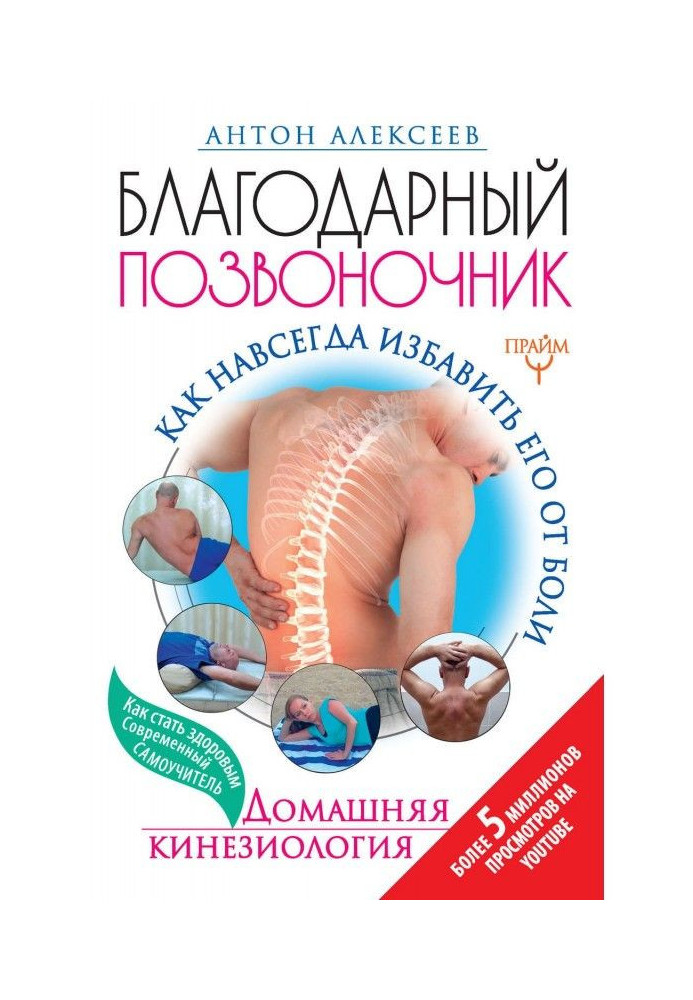 Книга Благодарный позвоночник. Как навсегда избавить его от боли. Домашняя кинезиология