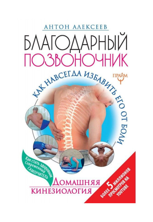 Книга Благодарный позвоночник. Как навсегда избавить его от боли. Домашняя кинезиология