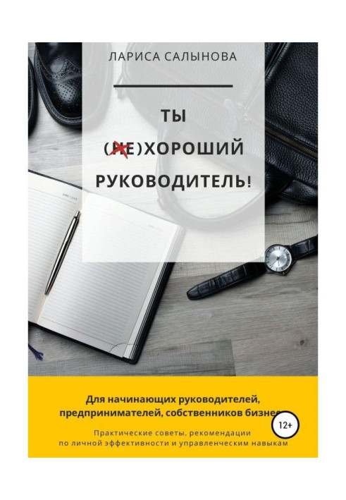 Book You are (not) a good leader. How to increase the effectiveness of the team through personal effectiveness