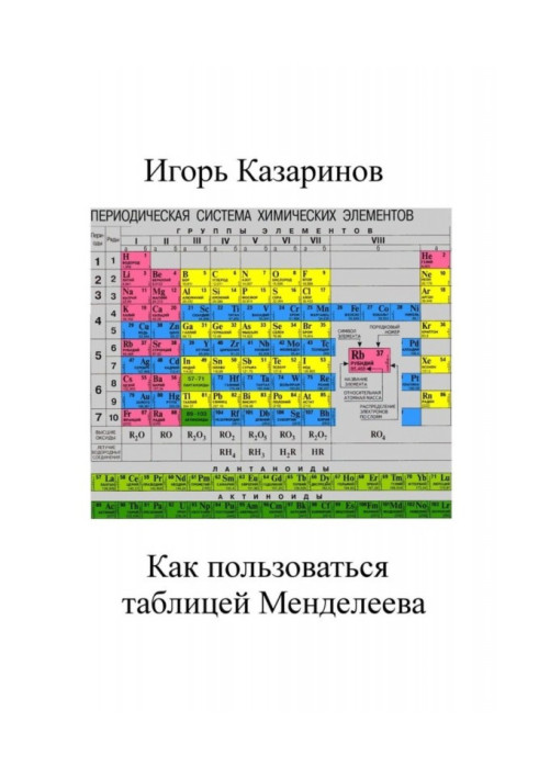 Книга Как пользоваться таблицей Менделеева
