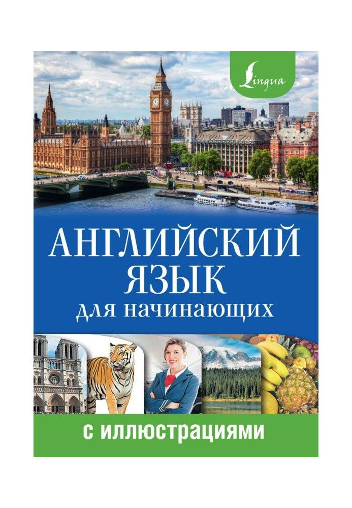 Книга Англійська мова для початківців з ілюстраціями
