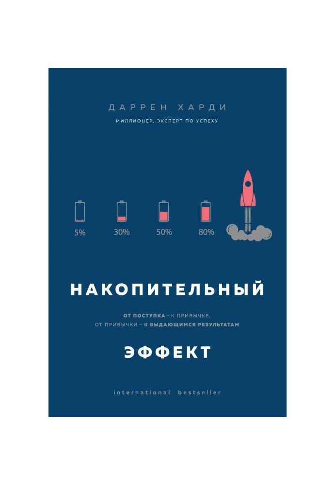 Book Story effect. From an act - to habit, from habit - to the prominent results