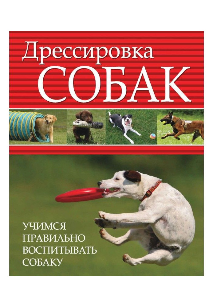 Book Training of dogs. We study correctly to bring up a dog