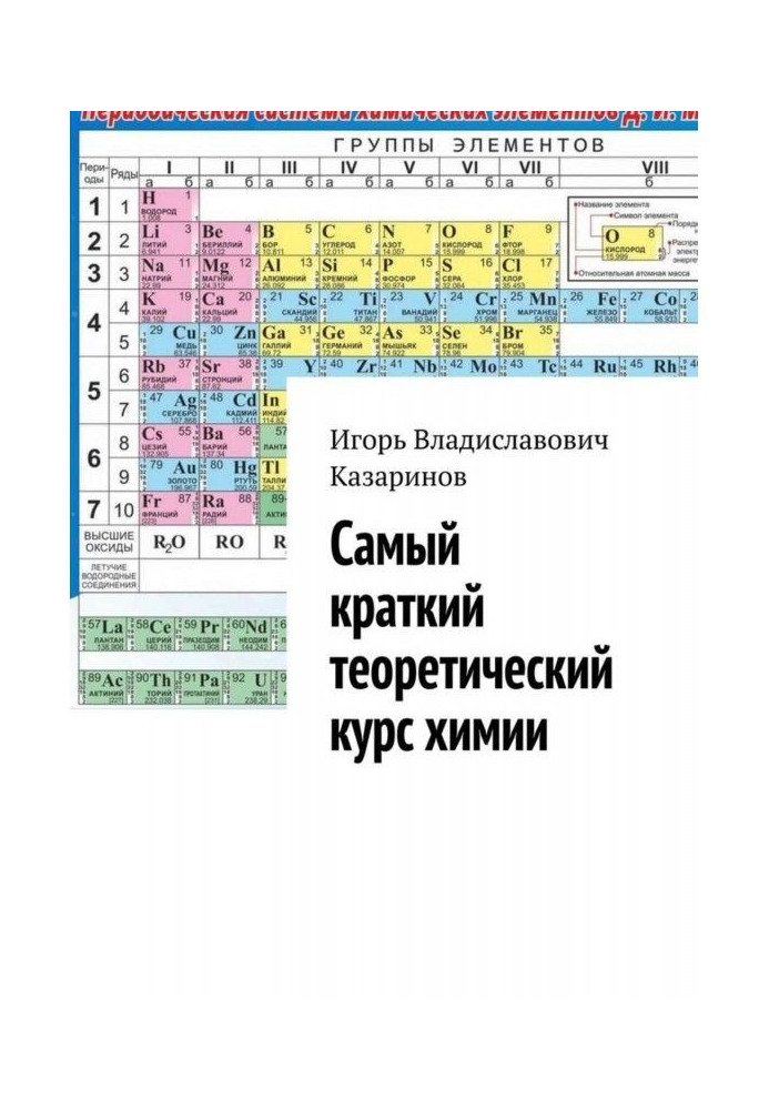 Book Shortest theoretical course of chemistry