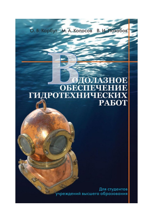 Book Diving support for hydrotechnical works