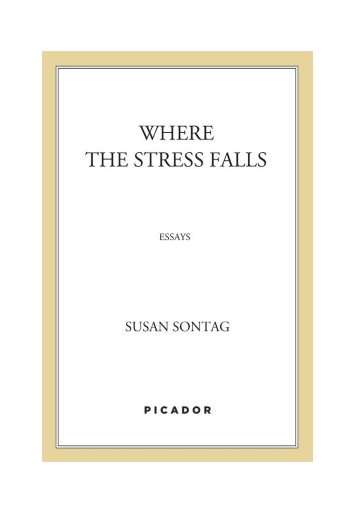Book Where the Stress Falls