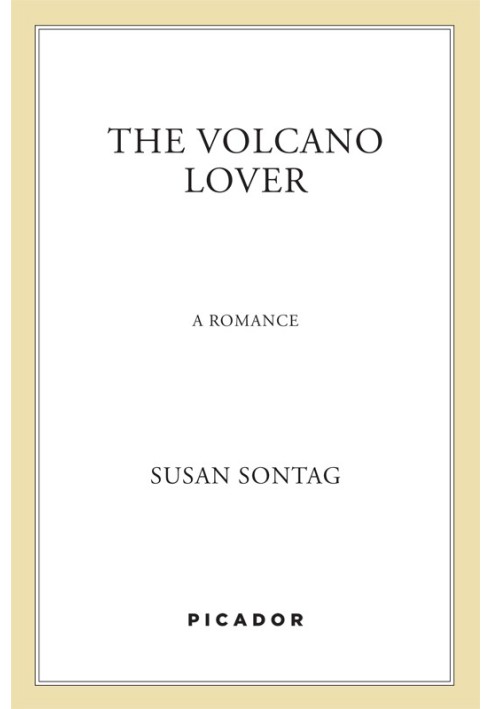 Book The Volcano Lover