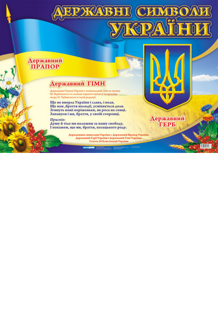 Book Державні символи України великий