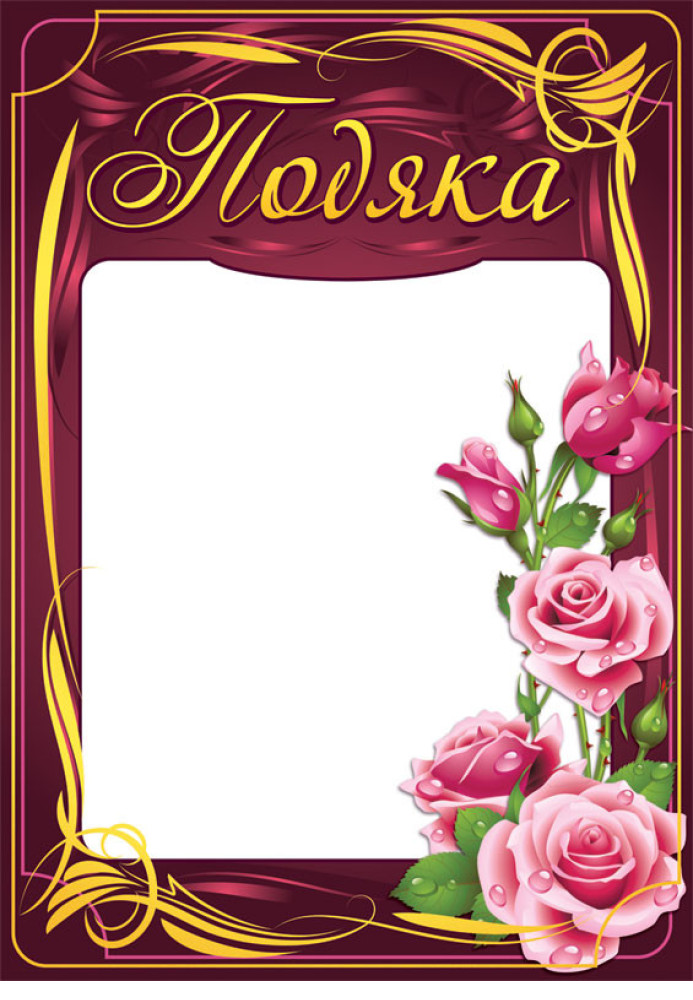 Книга Подяка бордо з трояндою