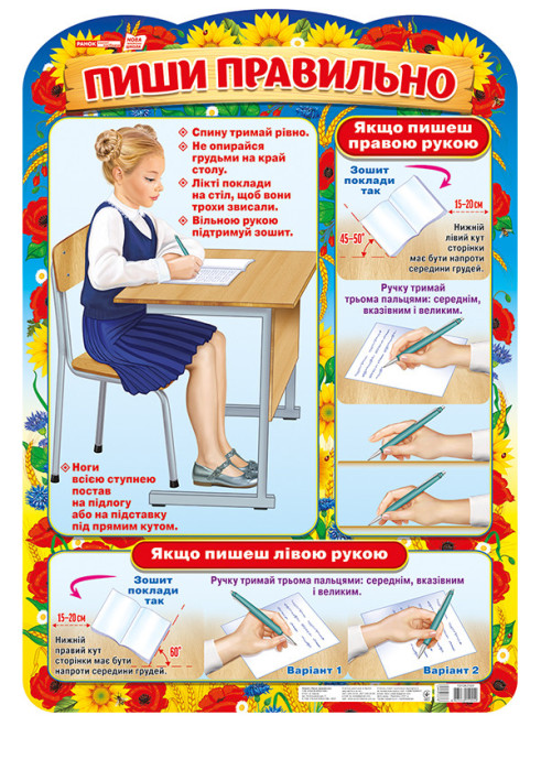 Книга Плакат.Пиши правильно