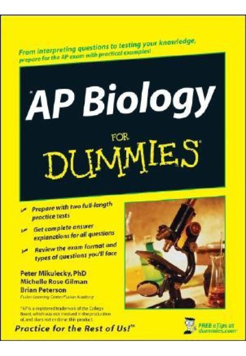 Book AP Biology for Dummies®