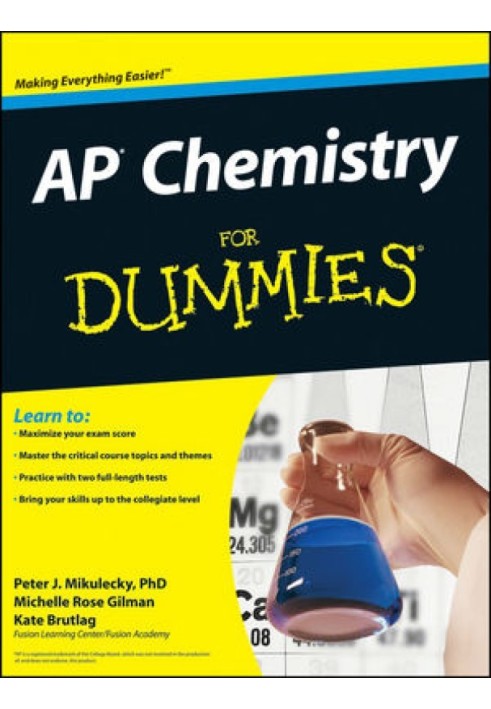 Book AP Chemistry For Dummies®