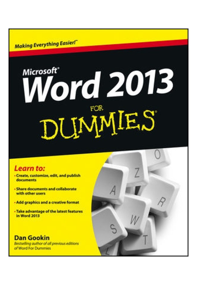 Книга Word 2013 для чайников®