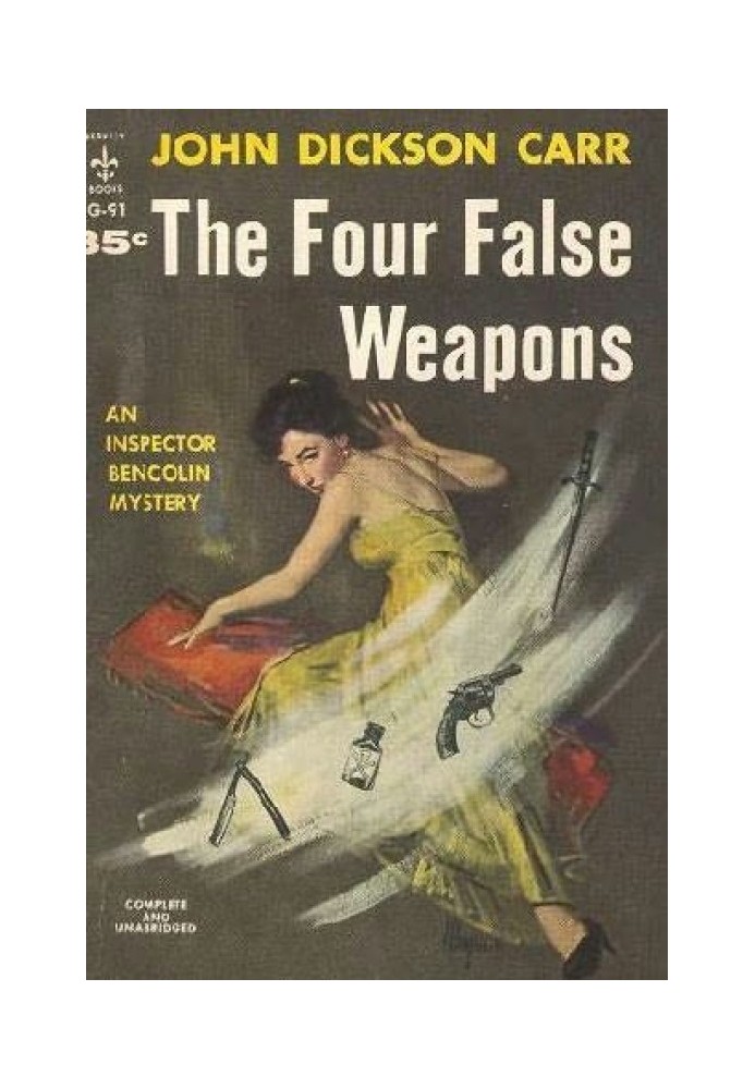Book Four murder weapons