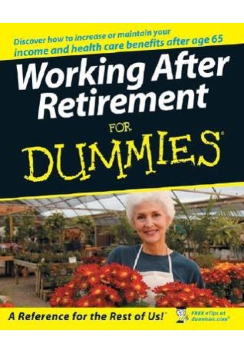 Book Working After Retirement For Dummies®