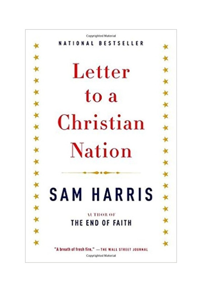 Book Letter to a Christian Nation