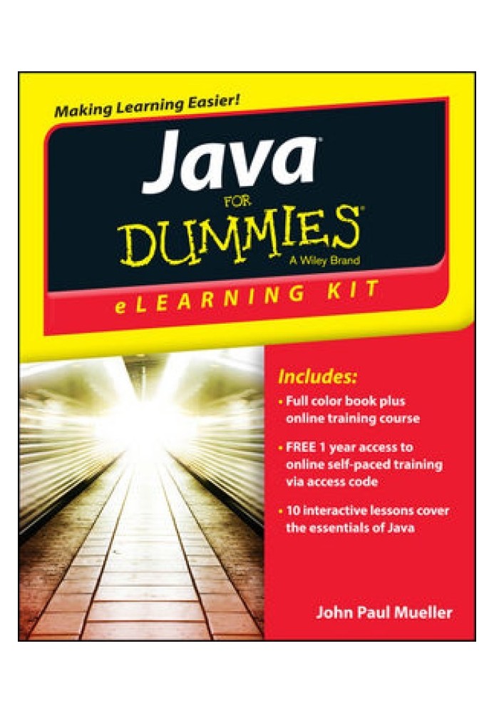 Book Java® eLearning Kit For Dummies®