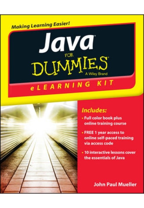 Book Java® eLearning Kit For Dummies®