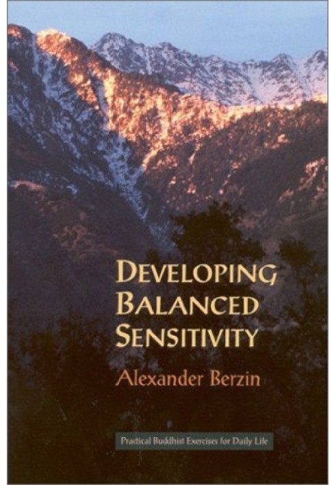 Book Developing Balanced Sensitivity: Practical Buddhist Exercises for Everyday Life (Updated Second Edition)