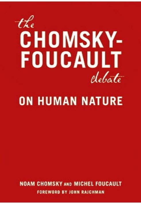 Book The Chomsky - Foucault Debate: On Human Nature