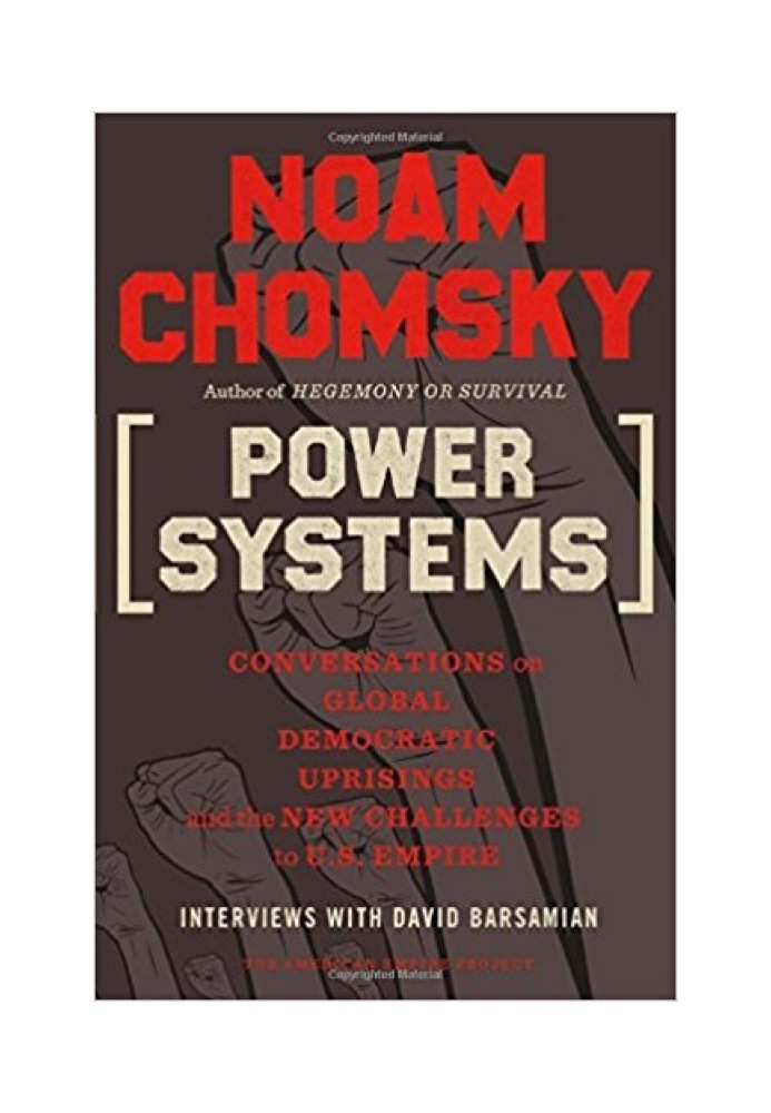 Книга Системи влади: розмови про глобальні демократичні повстання та нові виклики Імперії США