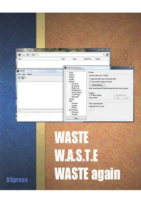Книга WASTE, W.a.s.t.e. и WASTE again
