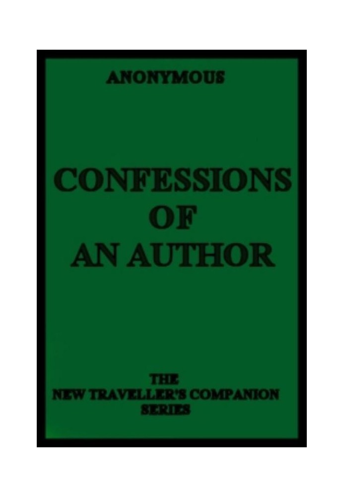 Book Confessions of an Author