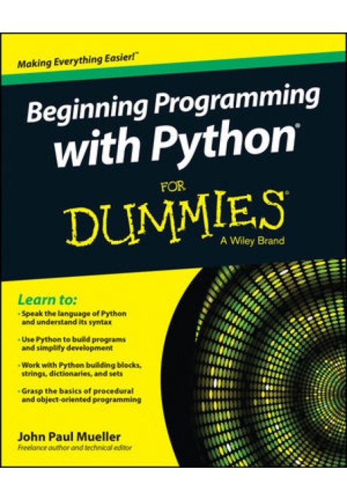 Книга Початок програмування на Python® For Dummies®