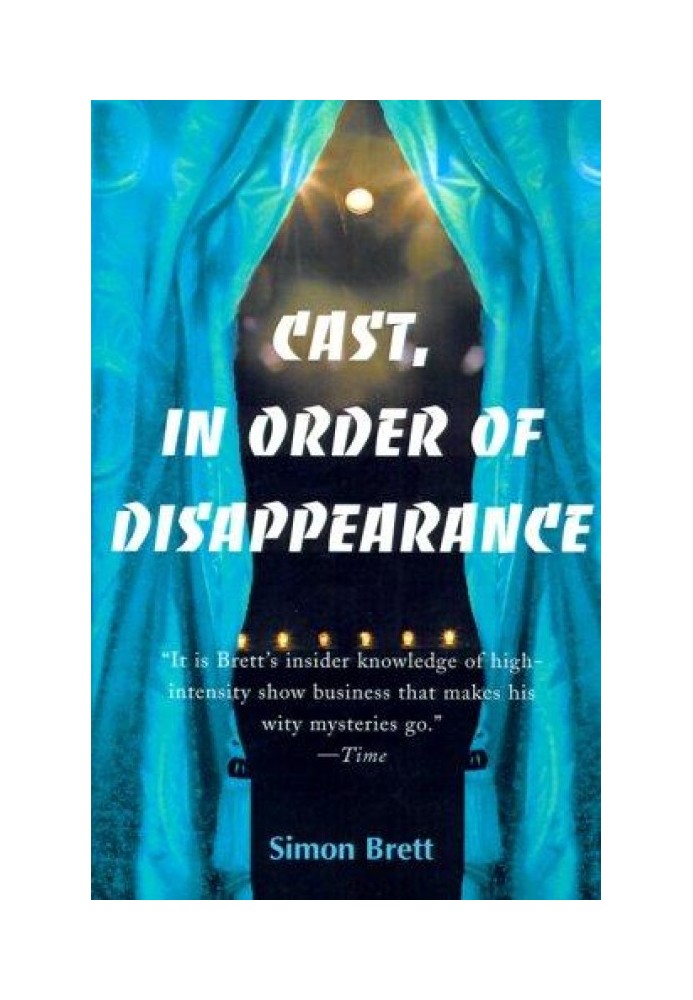 Book Cast in Order of Disappearance