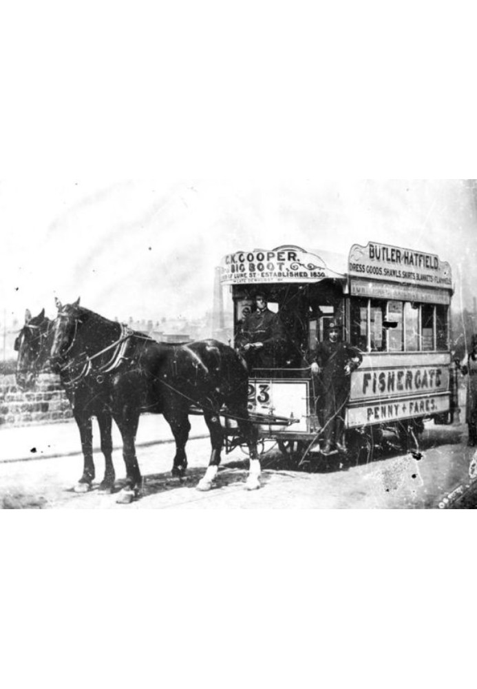 Book Horse-drawn carriage and tram in the time of Sherlock Holmes