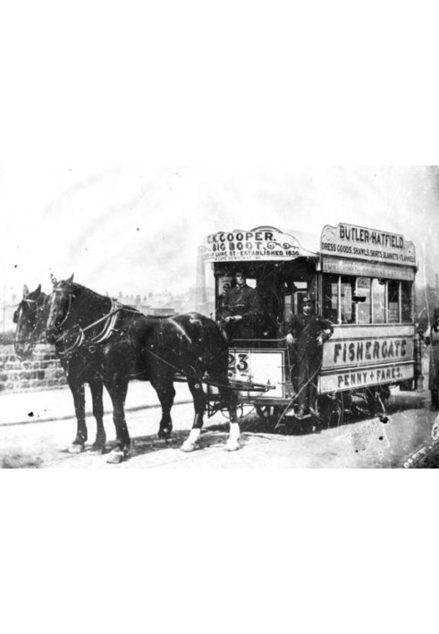 Book Horse-drawn carriage and tram in the time of Sherlock Holmes