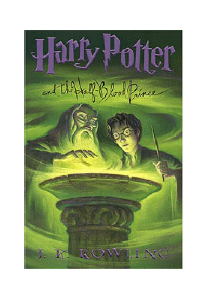 Книга Гарри Поттер и принц-полукровка