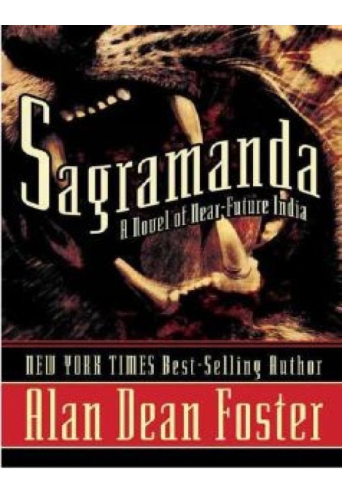 Book Sagramanda, a Novel of Near-Future India