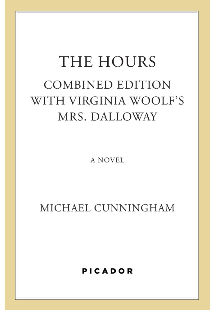 Book The Hours / Mrs. Dalloway: A Novel