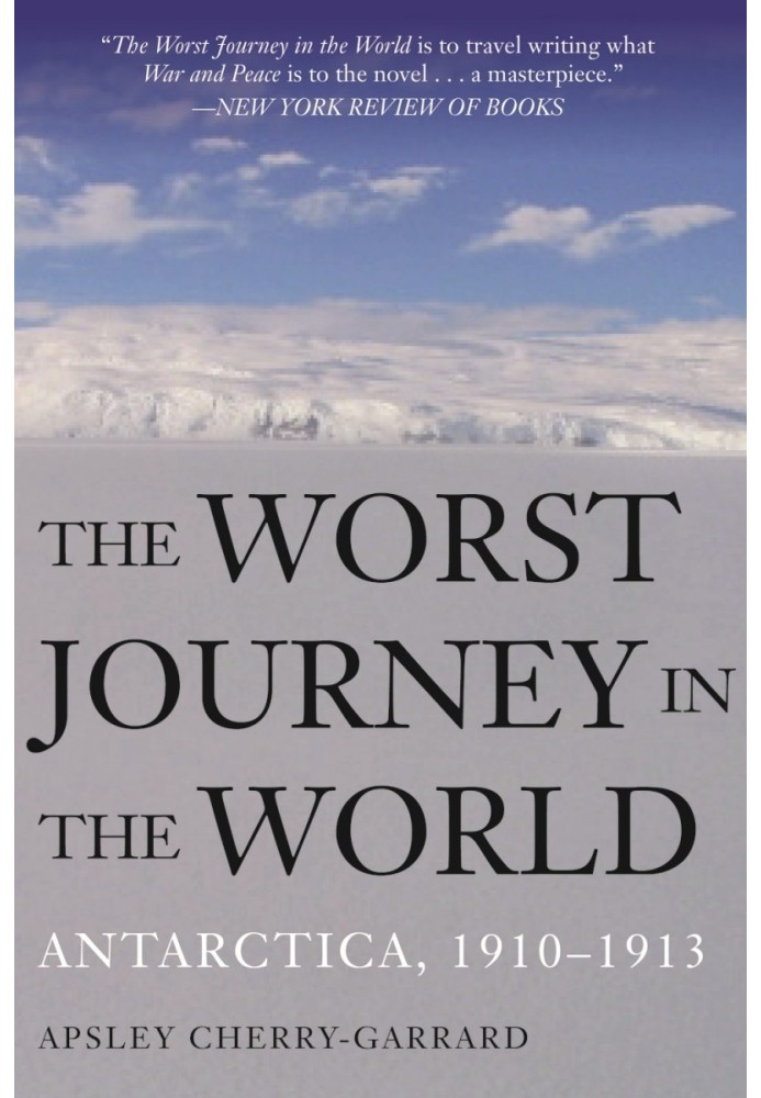 Book The Worst Journey in the World