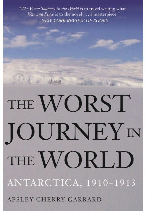 Book The Worst Journey in the World