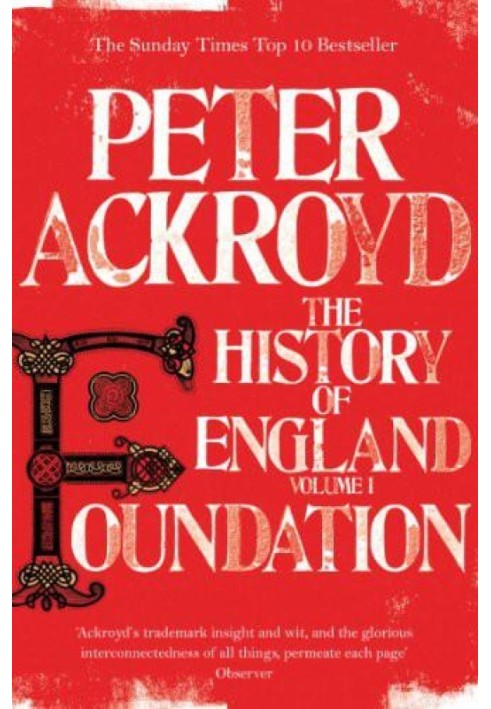 Book The History of England. Volume I, Foundation